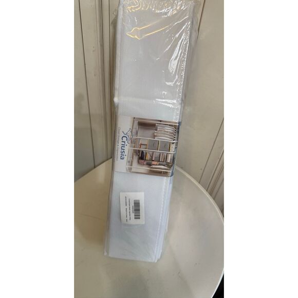 Criusia Closet Storage & Organization 6-pack Drawer Organizers White OS NWOT - Picture 1 of 8